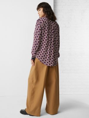 とみー TH Monogram Viscose Regular Fit Shirt | Tommy Hilfiger USA