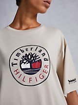 TOMMYXTIMBERLAND Organic Cotton Logo T-Shirt Dress