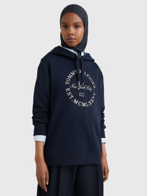 NYC Signature Logo Hoodie | Tommy Hilfiger USA