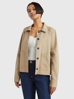 Women's Signature Cotton Twill Shacket