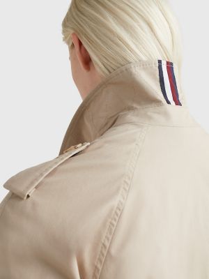 Tommy hilfiger double breasted trench outlet coat