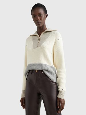 Colorblock Half-Zip Sweater | Tommy Hilfiger USA