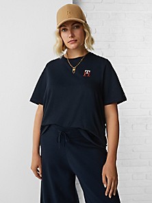 Tommy Hilfiger Femme Vêtements Tops & T-shirts T-shirts Polos Polo Curve Essential à patte emblématique 