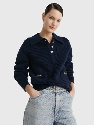 Tommy Hilfiger Women Sweater Blue Dress