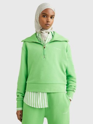 Tommy hilfiger quarter zip womens sale