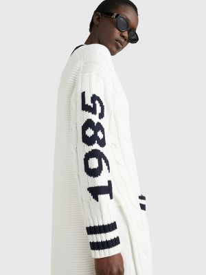 Cardigan | Cable USA Tommy Hilfiger Monogram