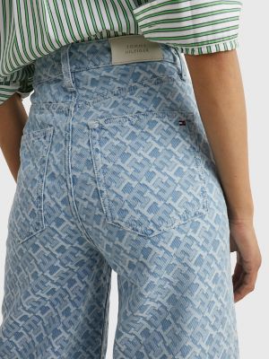 Monogram Jacquard Jeans - Women - Ready-to-Wear