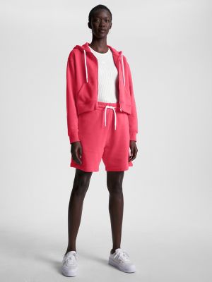 Tommy hilfiger hoodie pink grapefruit hot sale