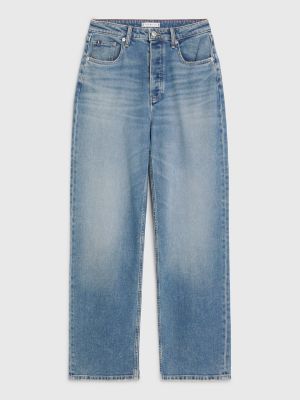 High-Waist Relaxed Straight Fit Jean