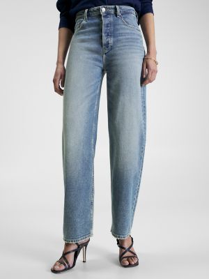 High-Waist Relaxed Straight Fit Jean