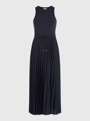 Tommy hilfiger outlet fancy pleated dress