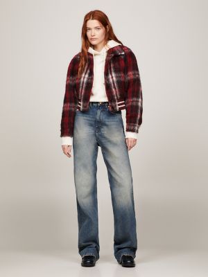 Tommy hilfiger cheap tartan jacket