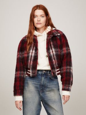 Cropped Tartan Jacket | Tommy Hilfiger USA