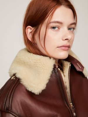 Leather Aviator Jacket