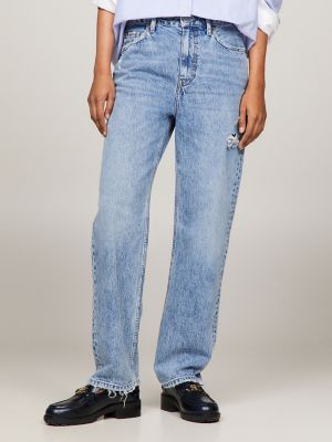 Tommy hilfiger women's outlet straight leg jeans