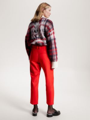 Slim Straight-Fit Twill Pant, Fireworks