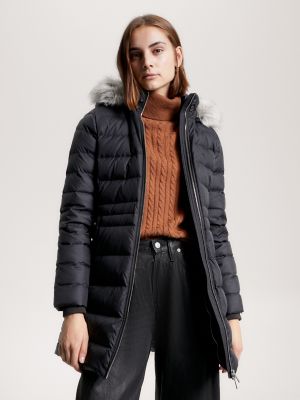 Down | Hilfiger USA Hooded Tommy Coat