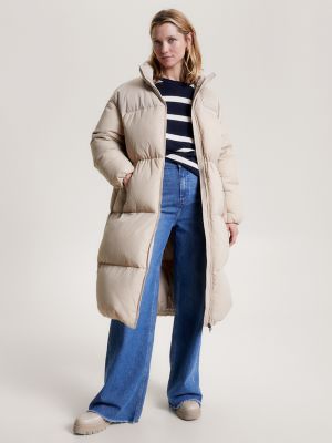 Tommy hilfiger store long padded coat