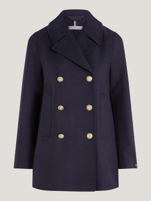 Tommy hilfiger best sale short peacoat