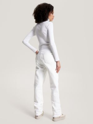 tシャツ Cotton rib turtleneck レディース Women's Soy Fiber Blend Ribbed Turtleneck Long Sleeve T