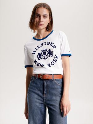 Tommy hilfiger women's t shirts clearance sale