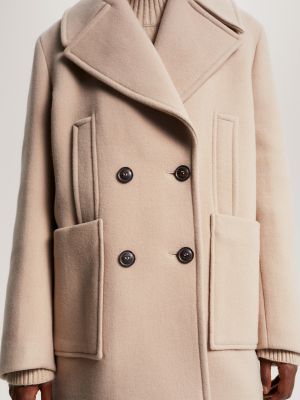 Tommy hilfiger bonnie teddy hot sale peacoat