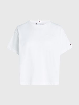 Curve Relaxed Fit Hilfiger T-Shirt | Tommy Hilfiger USA