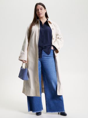 Womens long hotsell mac coats