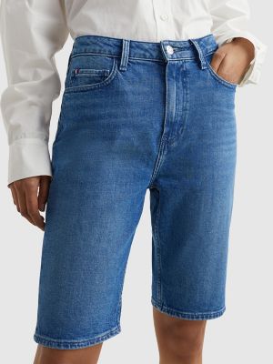 Ruim Bezighouden Leerling High-Waist Denim Short | Tommy Hilfiger