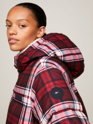 Tommy hilfiger 2025 tartan coat