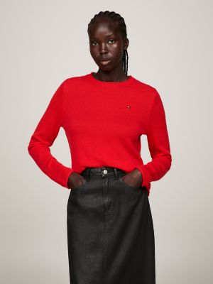 Wool Crewneck Sweater, Fireworks