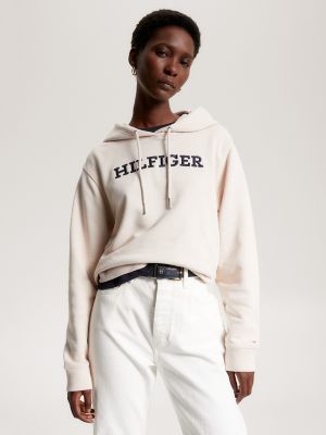Embroidered Monotype Logo Hoodie | Tommy Hilfiger