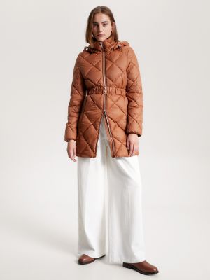 Belted Quilted Coat