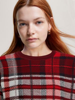 Tommy hilfiger shop plaid sweater