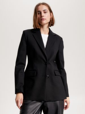 Tommy hilfiger black outlet blazer