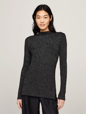 Black shimmer outlet sweater