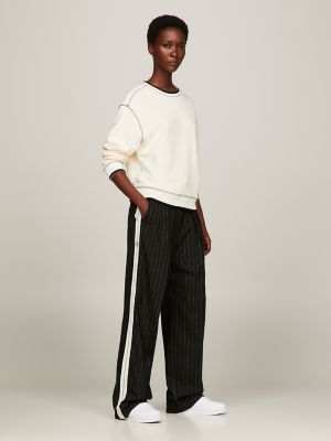 Relaxed Fit Pinstripe Trouser | Tommy Hilfiger