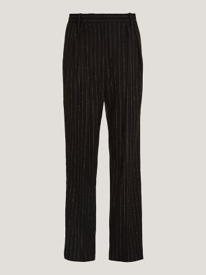 Relaxed Fit Pinstripe Trouser | Tommy Hilfiger USA