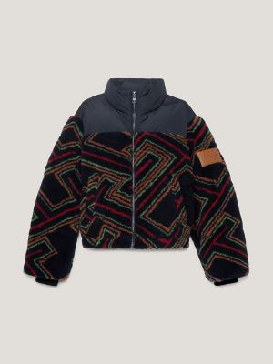 Tommy x Pendleton TH Logo Puffer Jacket | Tommy Hilfiger USA