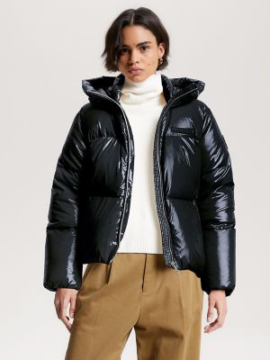 Tommy hilfiger noemi velvet 2025 puffer