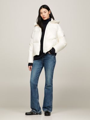 Tommy hilfiger ali high gloss outlet coat