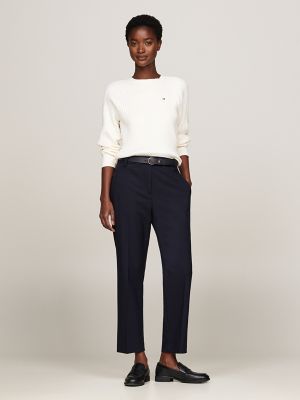 Tommy hilfiger womens cable knit sweater sales