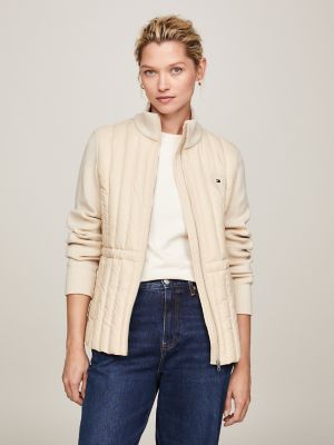 Knit Blend Wool | Jacket Mixed Hilfiger Tommy Media USA