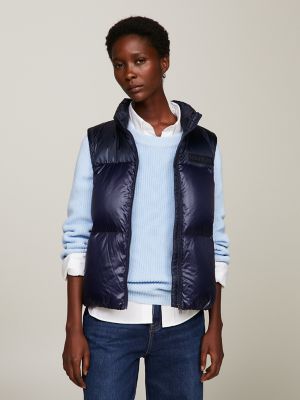 Tommy Hilfiger Gloss Matte Logo Womens Down Puffer Vest - Womens from CHO  Fashion and Lifestyle UK
