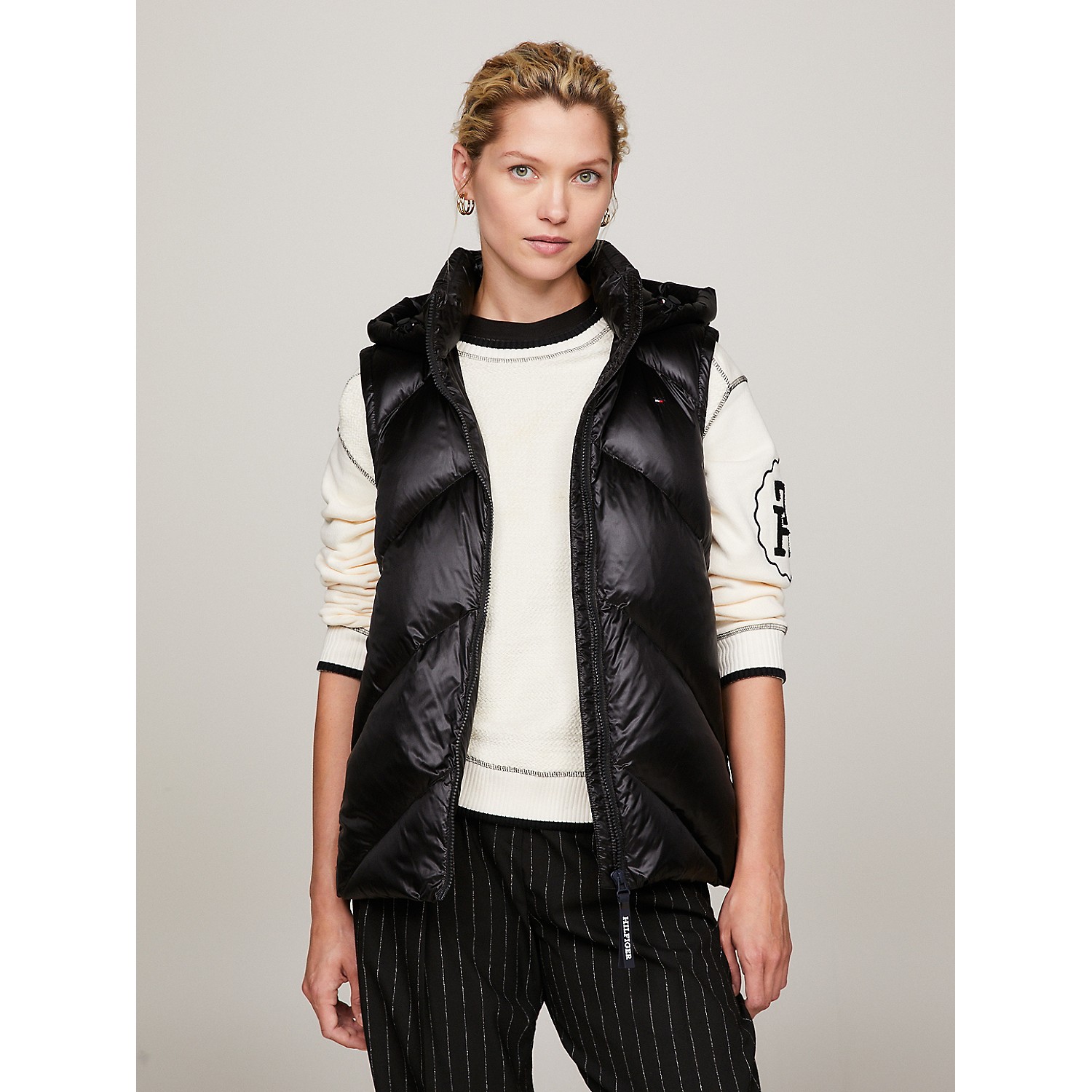 TOMMY HILFIGER Hooded Duck Down Puffer Vest