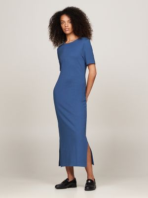 Blue t shirt dress online