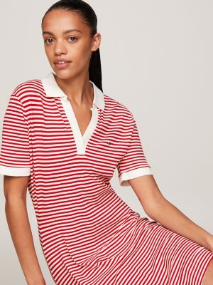 MM6 Maison Margiela Striped cotton poplin shirt dress MM6