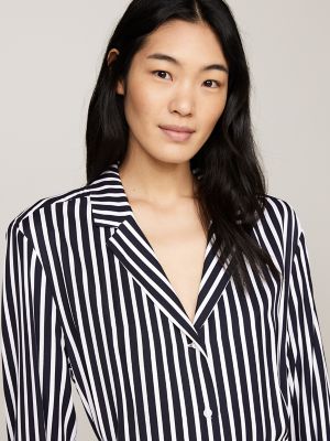 Stripe Midi Shirtdress | Tommy Hilfiger USA