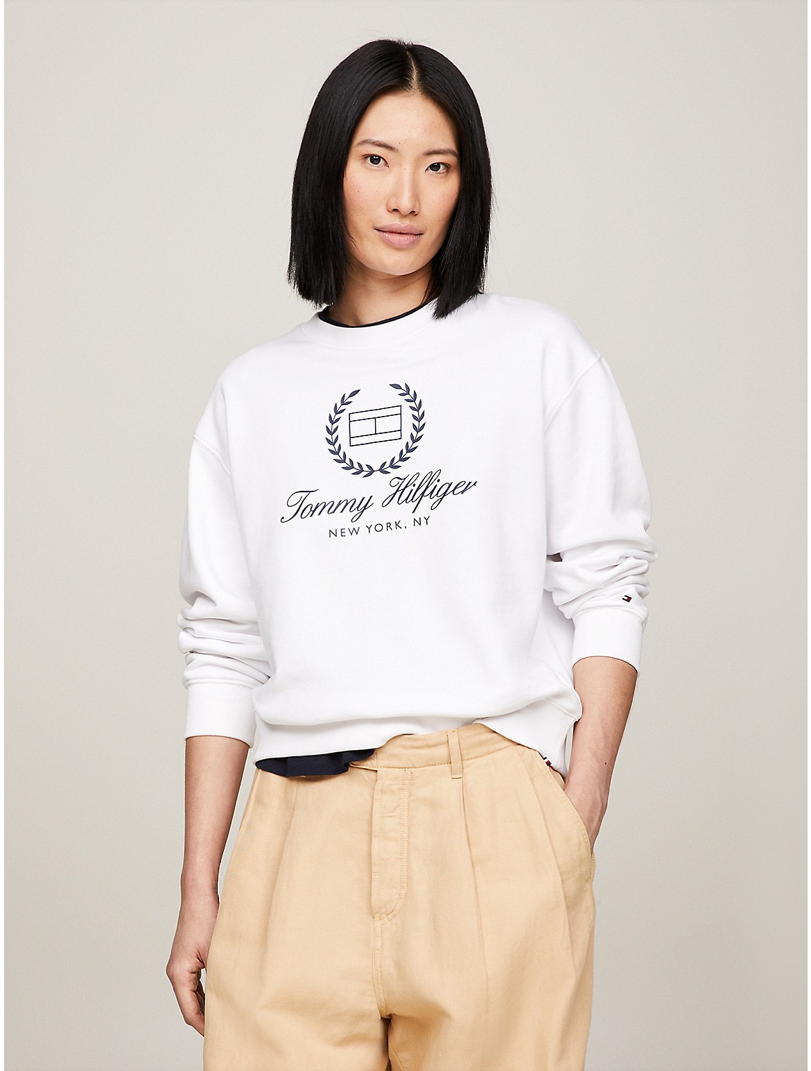 Tommy Hilfiger Women's Laurel Logo Sweatshirt