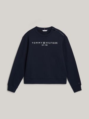 Hilfiger Logo Sweatshirt, Navy